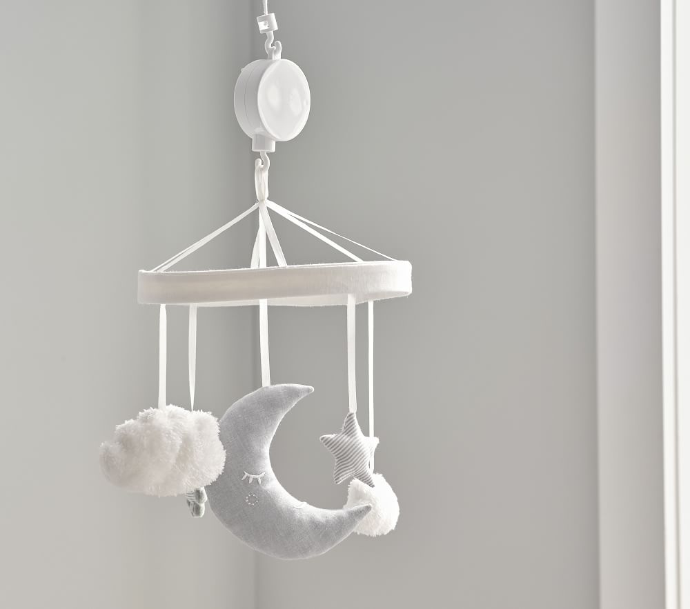 Skye Moon & Stars Musical Crib Mobile